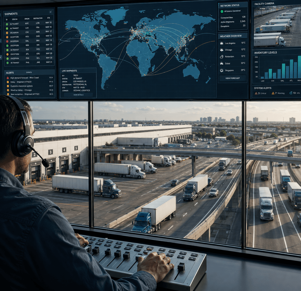 Servicios 4PL y Control Tower